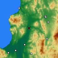 Nearby Forecast Locations - Takikawa - Map