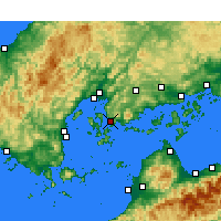 Nearby Forecast Locations - Kure - Map