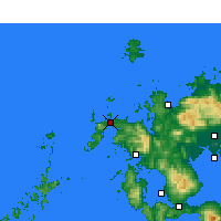 Nearby Forecast Locations - Hirado - Map