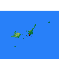 Nearby Forecast Locations - Ishigaki - Map