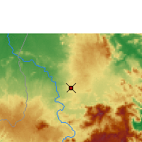 Nearby Forecast Locations - Buôn Ma Thuột - Map