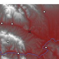 Nearby Forecast Locations - Minhe - Map