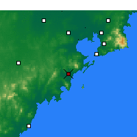 Nearby Forecast Locations - Jiaonan - Map