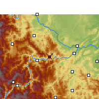 Nearby Forecast Locations - Pingshan - Map