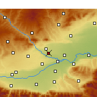 Nearby Forecast Locations - Jingyang - Map