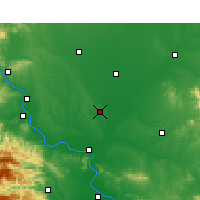 Nearby Forecast Locations - Lyanyi - Map