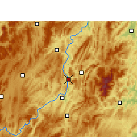 Nearby Forecast Locations - Sinan - Map