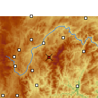 Nearby Forecast Locations - Leishan - Map