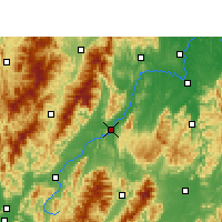 Nearby Forecast Locations - Quanzhou - Map