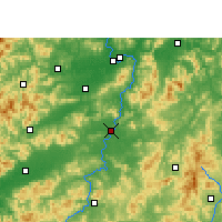 Nearby Forecast Locations - Xinfeng/JXI - Map
