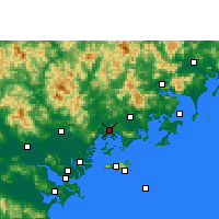 Nearby Forecast Locations - Raoping - Map