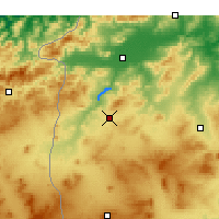 Nearby Forecast Locations - El Kef - Map