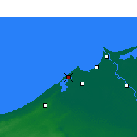 Nearby Forecast Locations - Alexandria - Map