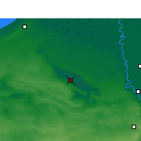 Nearby Forecast Locations - Wadi El Natrun - Map