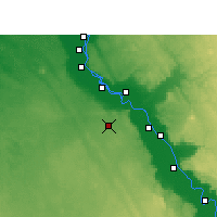 Nearby Forecast Locations - Asyut - Map