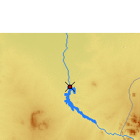 Nearby Forecast Locations - Ad-Damazin - Map