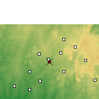 Nearby Forecast Locations - Osogbo - Map