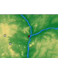 Nearby Forecast Locations - Lokoja - Map