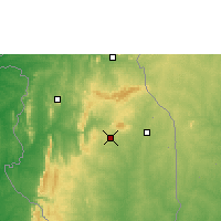 Nearby Forecast Locations - Sokodé - Map