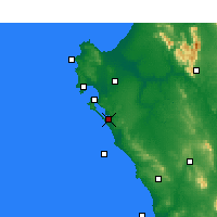 Nearby Forecast Locations - Geelbek - Map