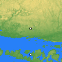 Nearby Forecast Locations - Smithers Airport - Map