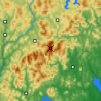 Nearby Forecast Locations - Mount Washington - Map