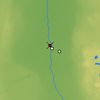 Nearby Forecast Locations - Fargo - Map