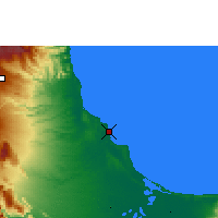 Nearby Forecast Locations - Veracruz - Map