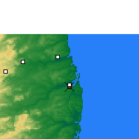 Nearby Forecast Locations - João Pessoa - Map
