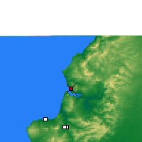 Nearby Forecast Locations - Bahía de Caráquez - Map