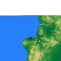 Nearby Forecast Locations - Manta - Map