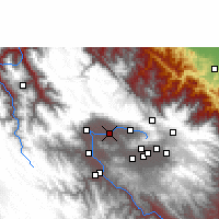 Nearby Forecast Locations - Cochabamba - Map
