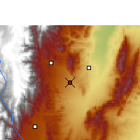 Nearby Forecast Locations - San Salvador de Jujuy - Map