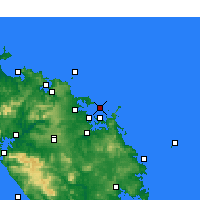 Nearby Forecast Locations - Bay of Islands - Map
