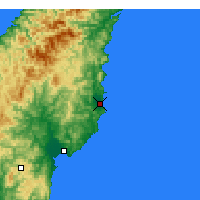 Nearby Forecast Locations - Tolaga Bay - Map