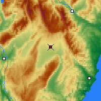 Nearby Forecast Locations - Ranfurly - Map