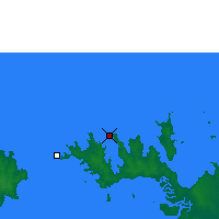 Nearby Forecast Locations - Black Point - Map