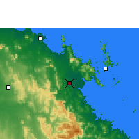 Nearby Forecast Locations - Proserpine - Map