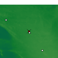 Nearby Forecast Locations - Lameroo - Map