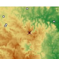 Nearby Forecast Locations - Nullo Mount. - Map