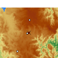 Nearby Forecast Locations - Armidale - Map
