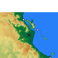 Nearby Forecast Locations - Ingham - Map