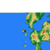Nearby Forecast Locations - Ternate - Map