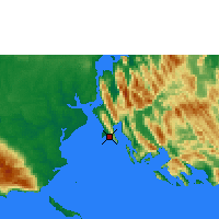 Nearby Forecast Locations - Kaimana - Map