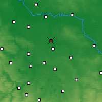 Nearby Forecast Locations - Bitterfeld - Map
