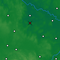 Nearby Forecast Locations - Salzwedel - Map