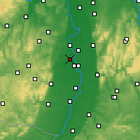Nearby Forecast Locations - Frankenthal - Map