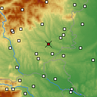 Nearby Forecast Locations - Fürstenfeld - Map