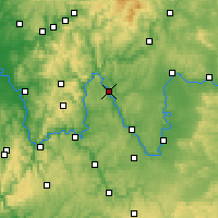 Nearby Forecast Locations - Karlstadt - Map