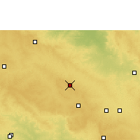 Nearby Forecast Locations - Bidar - Map